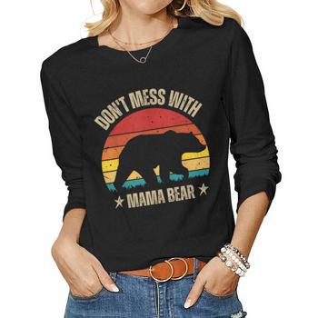 Mama Bear Funny T-shirt Design