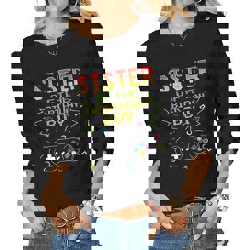 Sister Of Birthday Boy Video Game Outfit Gamer Party T-Shirt Sister Of Birthday Boy Video Game Outfit Gamer Party T-Shirt