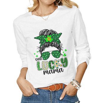 One Lucky Mama Women's St. Patrick's Day Mom Shirt