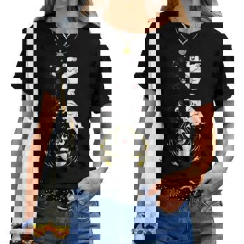 BLACKOO Women's Graphic Casual T-Shirts - Soft Breathable Tees For Everyday Wear