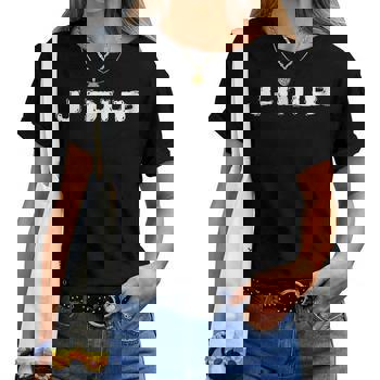 Jdub Nick Name Men Women W Initial Hip Street Fun T Women