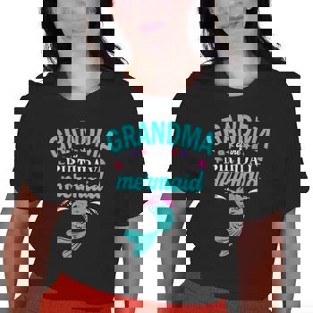 Grandmother Of The Birthday Mermaid Matching Family T-Shirt Grandmother Of The Birthday Mermaid Matching Family T-Shirt