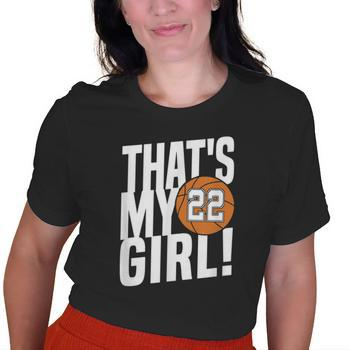 That's My Girl Basketball T-shirt Design