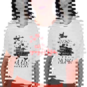 I Love Being Nanny Red Plaid Truck Hearts Grandma T-Shirt I Love Being Nanny Red Plaid Truck Hearts Grandma T-Shirt