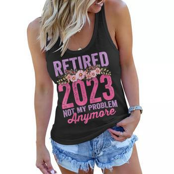 Retirement Gifts For Women 2023 Retired 2023 Cute Pink Women T-shirt