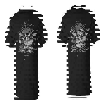 Jolly Roger Skull And Cutlasses Pirate Flag T-Shirt Jolly Roger Skull And Cutlasses Pirate Flag T-Shirt