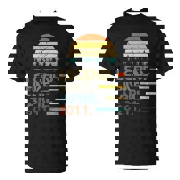 Legend Since April 2011 9th Birthday Gift 9 Year Old T-Shirt Legend Since April 2011 9th Birthday Gift 9 Year Old T-Shirt