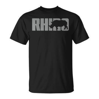 Save Rhino Clothing - Rhino Rhinoceros Men's Back Print T-shirt