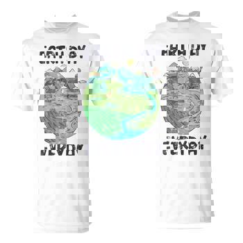 Earth Day Every Day T-Shirt Yin Yang Yoga Meditation Shirt Earth Day Every Day T-Shirt Yin Yang Yoga Meditation Shirt