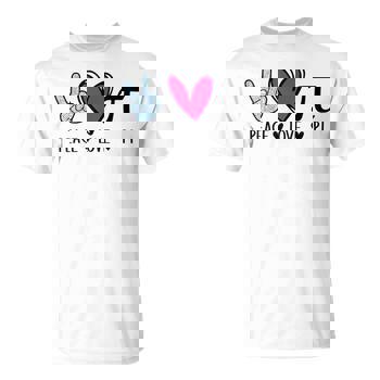 Peace - Love - Pi Day Shirt For Pi Day 3.14 T-Shirt T-Shirt Peace - Love - Pi Day Shirt For Pi Day 3.14 T-Shirt T-Shirt