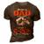Being A Dad Is An Honor Being A G Pop Is Priceless 3D Print Casual Tshirt Brown