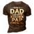 Being A Dad Is An Honor Being A Pap Is Priceless 3D Print Casual Tshirt Brown