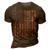 Best Gdaddy Ever Us American Flag Funny Grandpa Fathers Day Gift For Mens 3D Print Casual Tshirt Brown