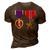 Bronze Star And Purple Heart Medal Military Personnel Award 3D Print Casual Tshirt Brown