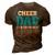 Cheer Dad Scan For Payment – Best Cheerleader Father Ever 3D Print Casual Tshirt Brown