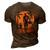 Dad And Daughter Volleybal Graphic Men Women Boys Girls 3D Print Casual Tshirt Brown