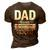 Dad Knows Everything Fathers Day New Name Is Daddy Gift For Mens 3D Print Casual Tshirt Brown