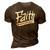Faith - Forwarding All Issues To Heaven - Christian Saying  3D Print Casual Tshirt Brown