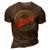 Funny Birthday Gifts For Uncle The Man Myth Bad Influence Gift For Mens 3D Print Casual Tshirt Brown