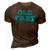 Funny Old Fart But Still Handy Mechanic T Gift For Mens 3D Print Casual Tshirt Brown