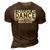 I Finance Dance Dad Funny Dancing Daddy Proud Dancer Dad Gift For Mens 3D Print Casual Tshirt Brown