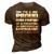 Im A Proud Girlfriend Of An Awesome Mechanic 3D Print Casual Tshirt Brown