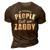 My Favorite People Call Me Zaddy Funny Cool Daddy Swag Dad Gift For Mens 3D Print Casual Tshirt Brown
