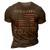 Proud Army National Guard Cousin Us Military Gift Gift For Mens 3D Print Casual Tshirt Brown