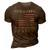 Proud Army National Guard Pawpaw Us Military Gift Gift For Mens 3D Print Casual Tshirt Brown