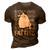 Rolling Fatties Cat Funny Cat Lover Outfit Cat Dad Cat Mom 3D Print Casual Tshirt Brown