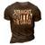 Straight Outta The Garage Funny Car Mechanic Gift 3D Print Casual Tshirt Brown