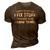 Thats What I Do I Fix Stuff And I Know Things Mechanic Funny 3D Print Casual Tshirt Brown