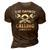 The Garage Is Calling I Must Go Funny Mechanic Mens 3D Print Casual Tshirt Brown