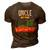 Uncle Dinosaur Hilarious Birthday Boy Uncle Gifts Funny Gift For Mens 3D Print Casual Tshirt Brown