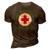 Veterans Memorial Day Army Medics 68 Whiskey 3D Print Casual Tshirt Brown