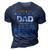 Autism Dad Autism Awareness Autistic Spectrum Asd 3D Print Casual Tshirt Navy Blue