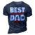Best Turkey Hunting Dad Ever Turkey Hunter Loves Hunting Gift For Mens 3D Print Casual Tshirt Navy Blue
