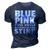 Blue Or Pink This Uncle Wont Change You If You Stink 3D Print Casual Tshirt Navy Blue
