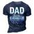 Dad Knows Everything Fathers Day New Name Is Daddy Gift For Mens 3D Print Casual Tshirt Navy Blue