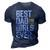 Dad Of Girls For Men Best Dad Of Girls Ever Funny Dad Gift For Mens 3D Print Casual Tshirt Navy Blue
