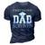 Forget The Grad Dad Survived Class Of 2023 Graduation Gift For Mens 3D Print Casual Tshirt Navy Blue