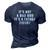 Its Not A Dad Bod Its A Father Figure Dad 3D Print Casual Tshirt Navy Blue