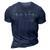 Piston Heartbeat Mechanic Engineer Gifts 3D Print Casual Tshirt Navy Blue