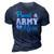 Proud Army Mom Military Mother Family Gift Army Mom T 3D Print Casual Tshirt Navy Blue