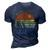 Reel Cool Grampa Fathers Day Gift For Fishing Dad 3D Print Casual Tshirt Navy Blue