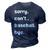 Sorry Cant Baseball Bye Home Run Busy Mom Dad Player Sport 3D Print Casual Tshirt Navy Blue