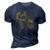 Stepdadcorn Step Dad Unicorn Cooler Fathers Day Mens 3D Print Casual Tshirt Navy Blue