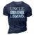 Uncle Godfather Legend Funny Favorite Uncle 3D Print Casual Tshirt Navy Blue