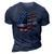 Us Flag Sunflower Home Of The Free Because Of The Brave 3D Print Casual Tshirt Navy Blue