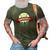 Baseball Dad Sport Coach Gifts Father Ball T 3D Print Casual Tshirt Army Green